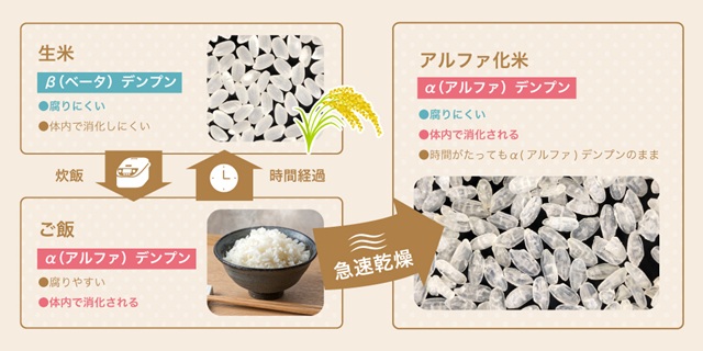 アルファ米画像引用
